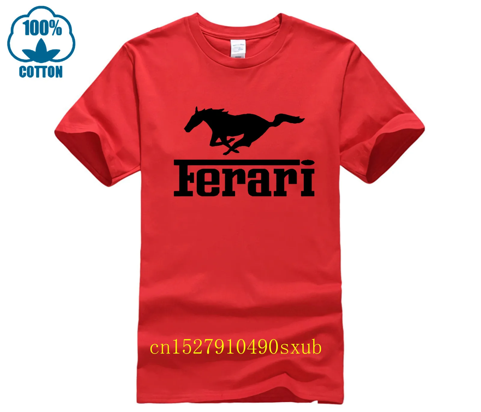 FERARI SHIRT webp Classic Style T shirt winner tee Men Brand Clothing