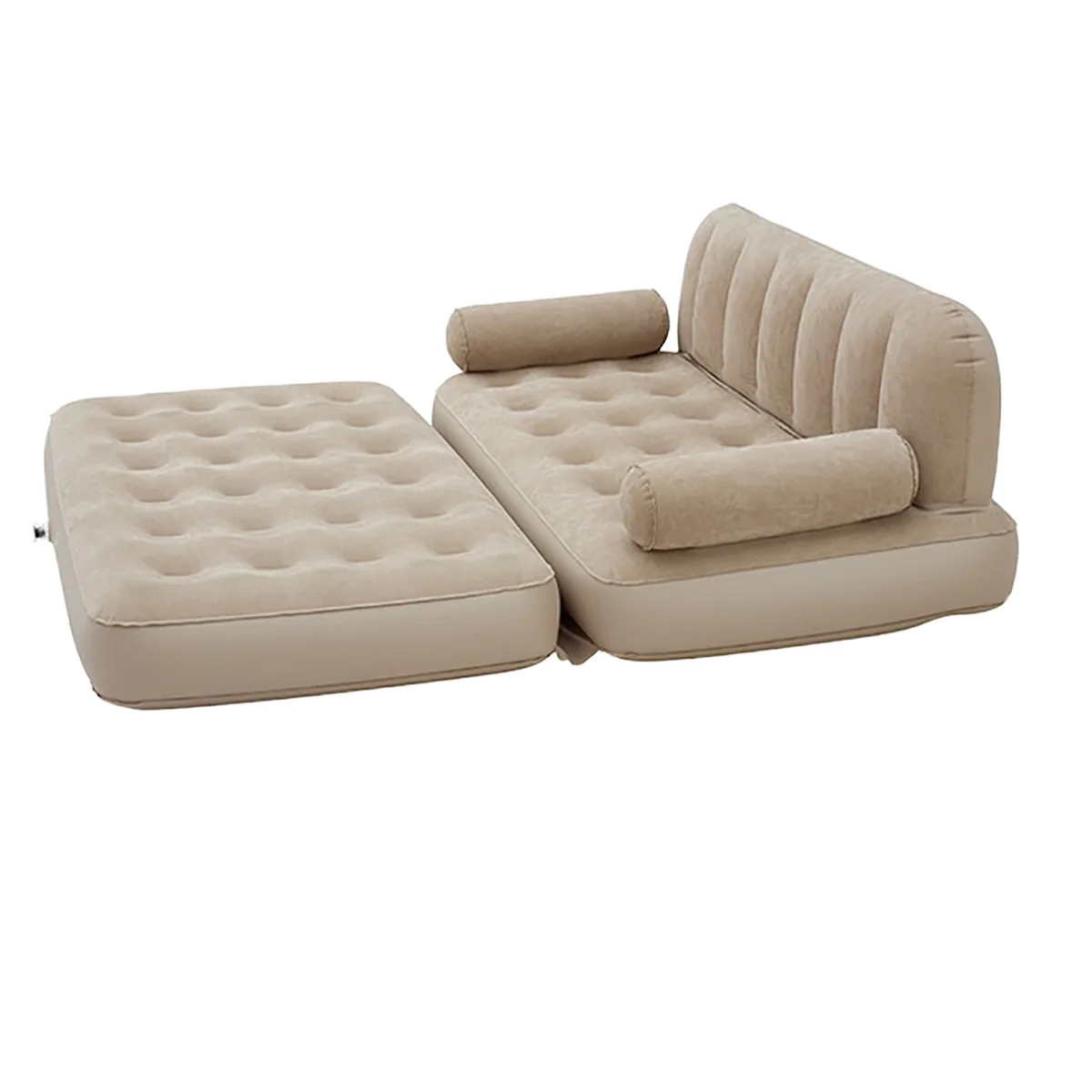 air Chair Inflatable Cushion Bed Outdoor Inflatable Flocked air Sofa Beach Cushion Sofa air Chair Inflatable