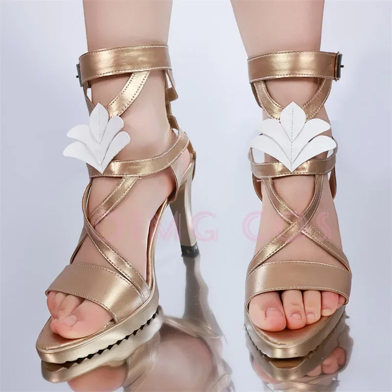 Honkai Star Rail Aglaea Cosplay Shoes Anime Chinese Halloween Style  for Game