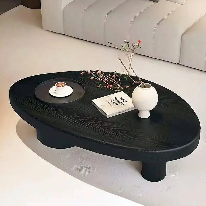 

Black Modern Side Table Party Relaxing Salon Events Save Space Cute Aesthetic Coffee Table Decoration Couchtisch Home Design