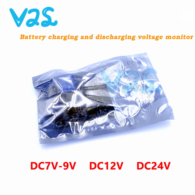 Battery Charge Discharge Voltage Monitor WX-001V DC 0V-99.9V With Relay Switch Output Automatically Cut-off Protect Battery