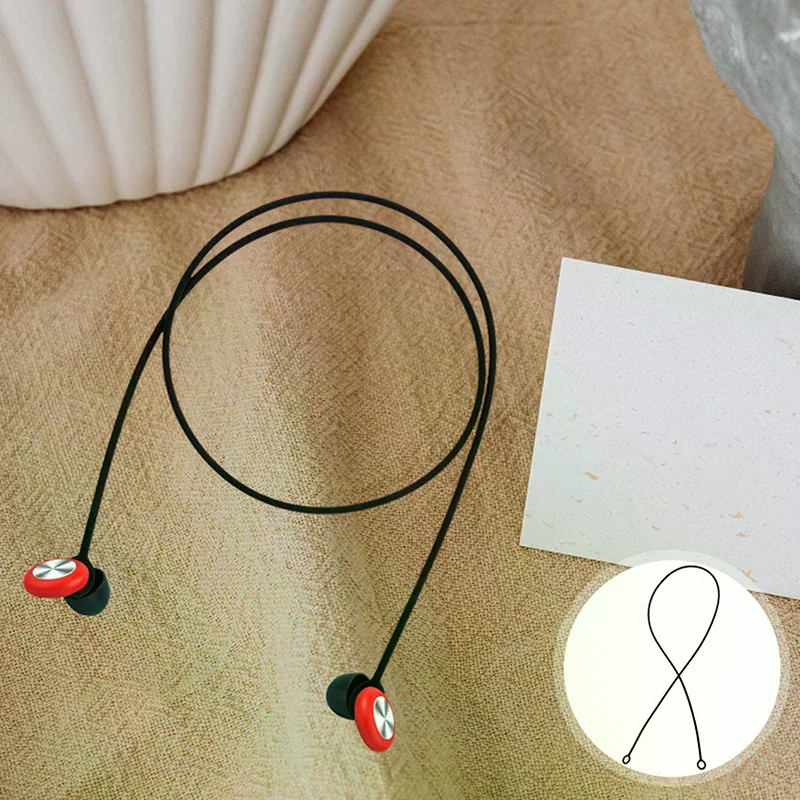 Outdoor Earplugs Earbud Lanyard Work Travel Sleep Connector Cord Anti-lost Rope Silica Gel Earphone Strap