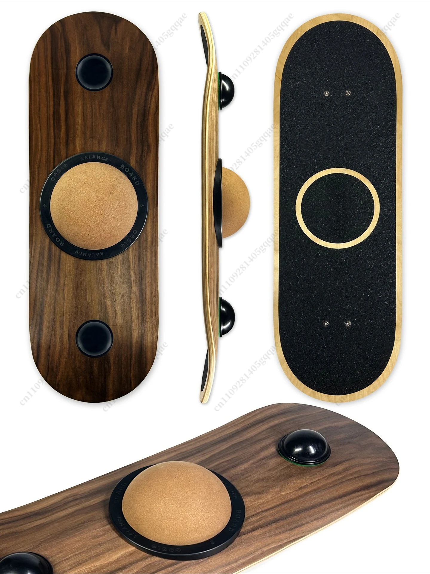 Professional Rotating Balance Board for Core Training Surf Skate Simulation Standing Desk Fitness