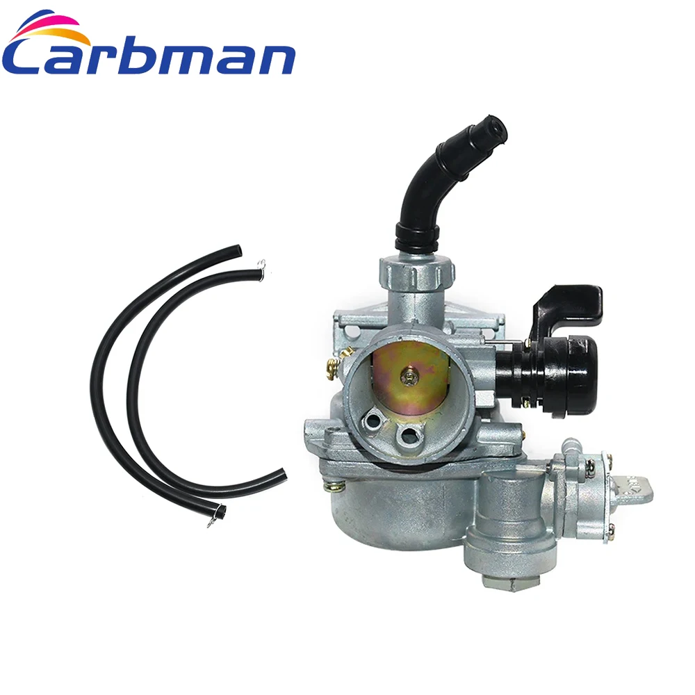 Carbman For Honda Cub C50 C70 C90 Carburettor Carb Choke ON Off Fuel Tap PZ 17mm 42mm