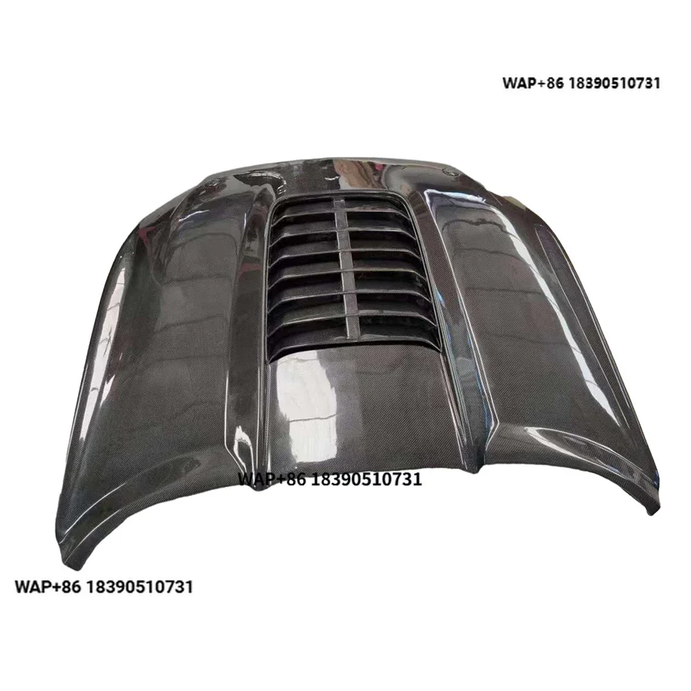 

GT500 Forged Carbon Fiber Fibre Bonnet Hood Vent for Mustang GT500 2015-2017