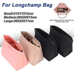 1PC Purse Organiser Pouch Women's Organizer Handbag Felt Travel Bag Insert Liner