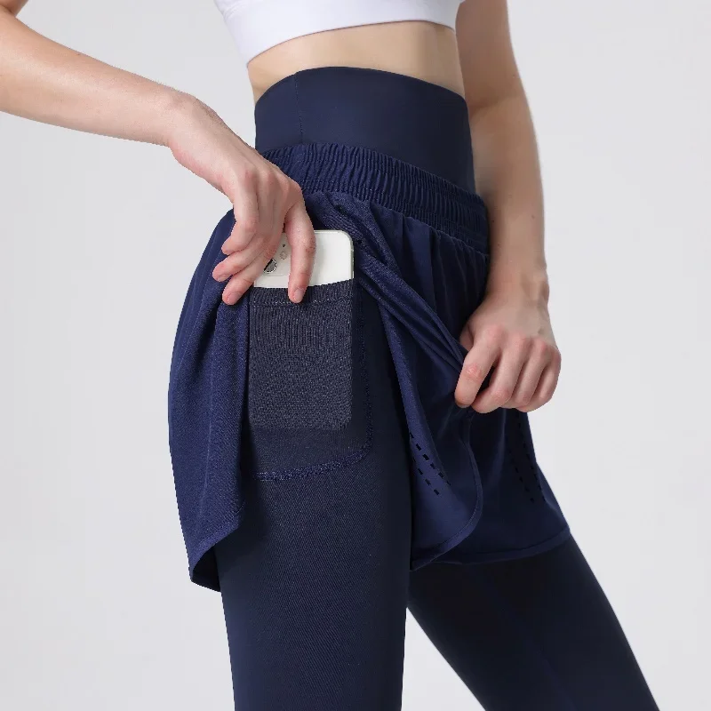 Брюки для йоги для женщин с высокой талией и облегающими брюками для фитнеса для быстрого сохния и ношения узких спортивных штанов для бега
