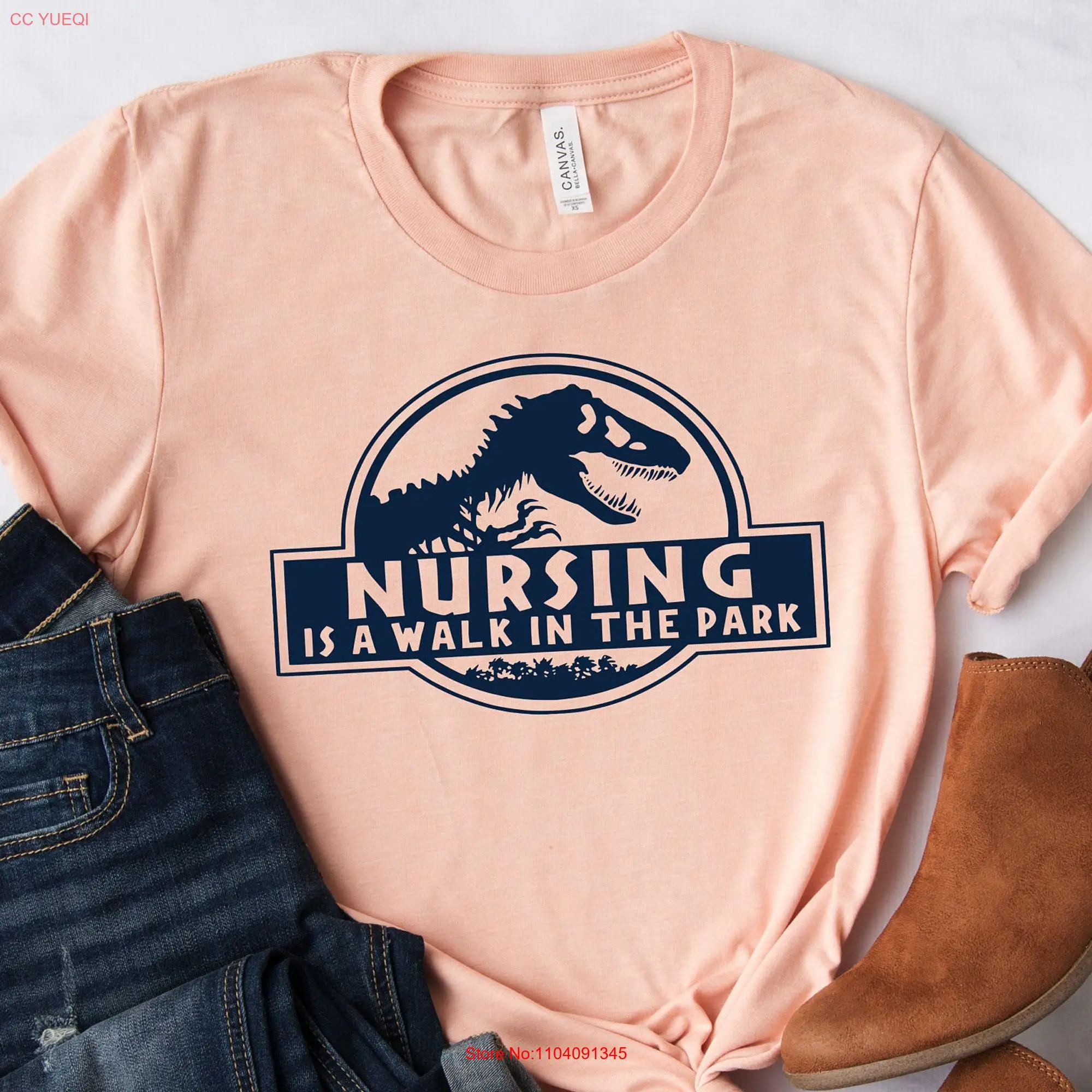 Nursing T Shirt CNA s Nurses 2021 Doctors Nurse Hero Essential Doctor It is a Walk in The Park long or short sleeves