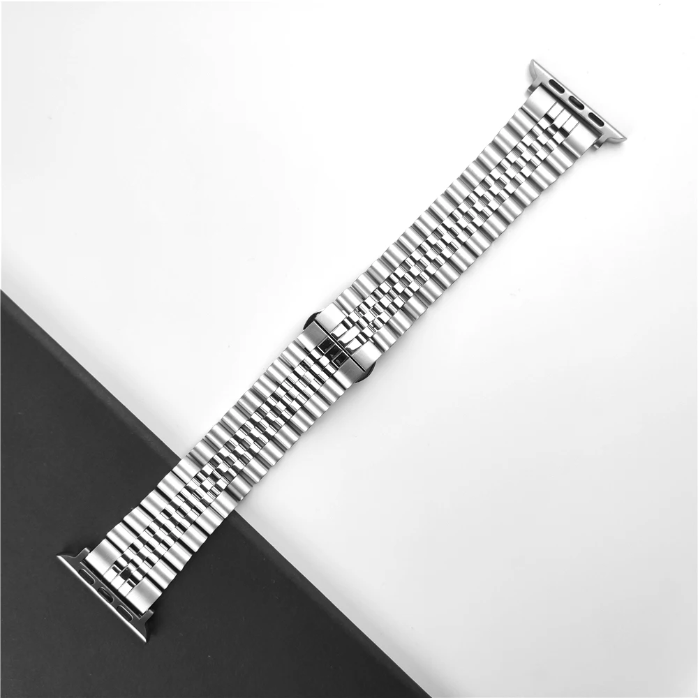 Bracelet for apple watch Ultra 2 49mm 6 se 7 8 9 band 45mm 44mm 41mm 40mm Stainless Steel bands for iwatch 3 strap 42mm correa