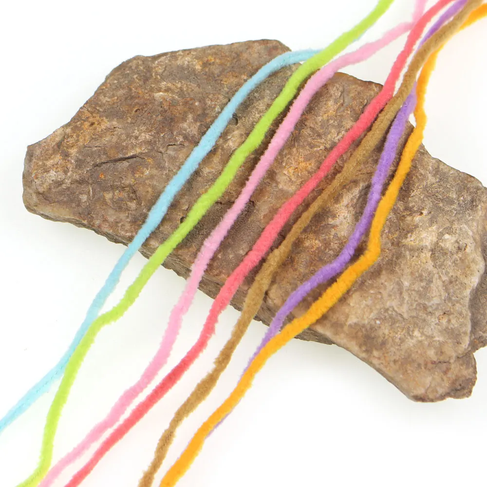Bimoo 3M/Pack 2,5 mm Mop Chenille Fliegenbindematerial für Caddisfly Mop Fliegen, Nymphen, Squirmy Worms, Forellen- und Grauforellen-Angelköder – Detail 7