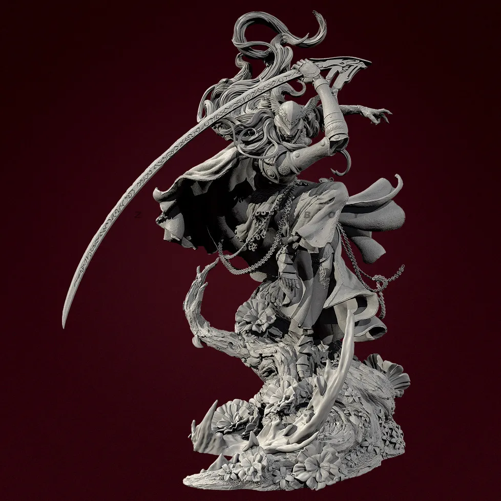 Overall heights  55mm 75mm 95mm  Resin model kit self coloring and assembly  TD-7864/3D