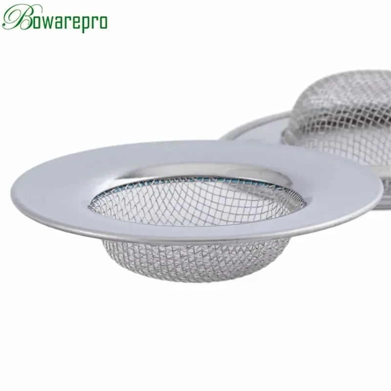 Bowarepro mutfak lavabo süzgeci drenaj delik filtre tuzak lavabo süzgeç paslanmaz çelik banyo lavabosu drenaj atık mutfak aksesuarları