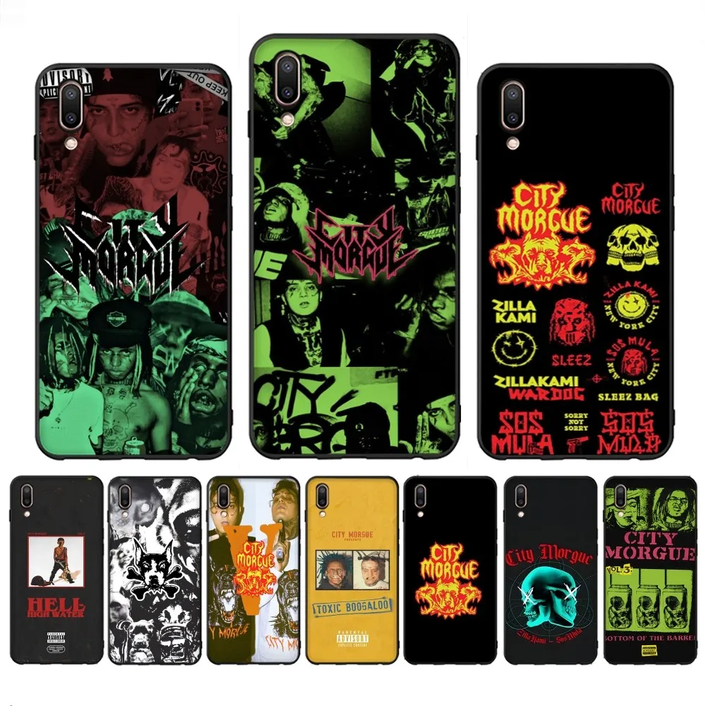 C-City M-Morgue Zillakami Phone Case For Redmi Note 4 X 5 A 6 7 8 T 9 9S 10 11 11S 11Epro Poco M3 pro