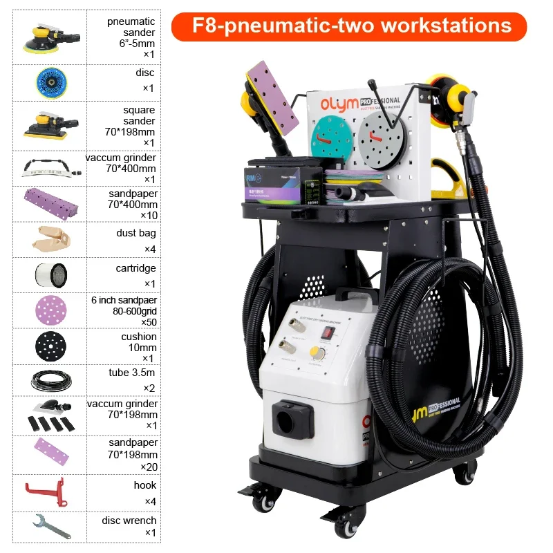 Factory Price Professional Dust Free Sanding Machine