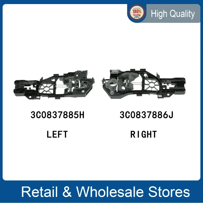 Car handle base 3C0837885H/A/D L3C0837885J L3C0837886J for VW PASSAT 3C0 837 885 J 3C0 837 886 J 3C0 837 885H 3C0 837 886H