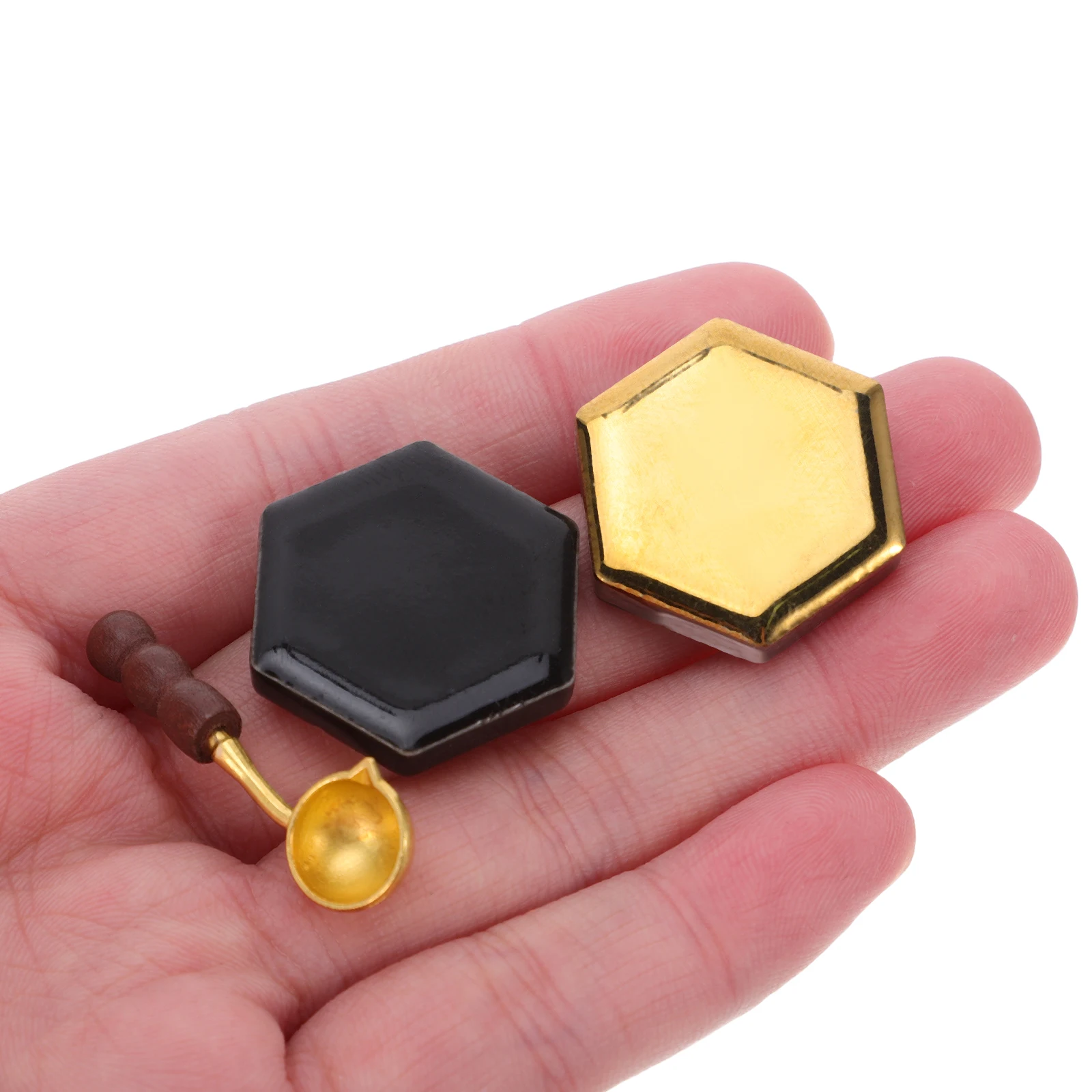 

Dollhouse Furniture Decoration Letter Stamp Wax Seal Accessories Simulation Sealing Stamper