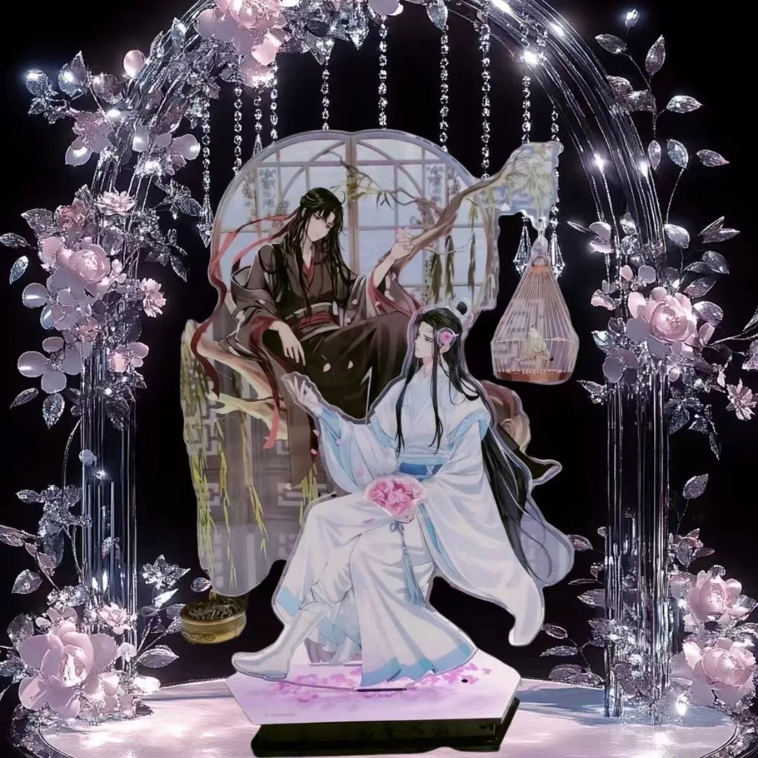 جديد ماجيك فاوندر لان نسيج أكريليك تأثيري العلامة التجارية أنيمي سطح المكتب الديكور الرسوم المتحركة هدايا للأصدقاء