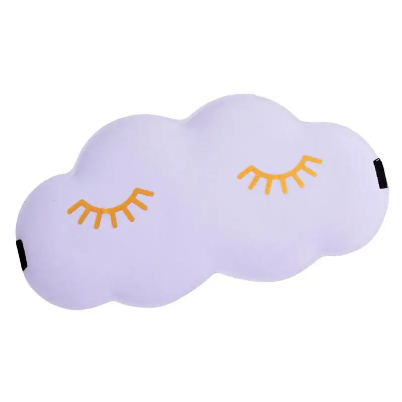 Sleep Cover For Men 3D Cloud Shape Foam Blind Folds Multifunctional Ergonomic Sleep Cover With Adjustable Button For Bed