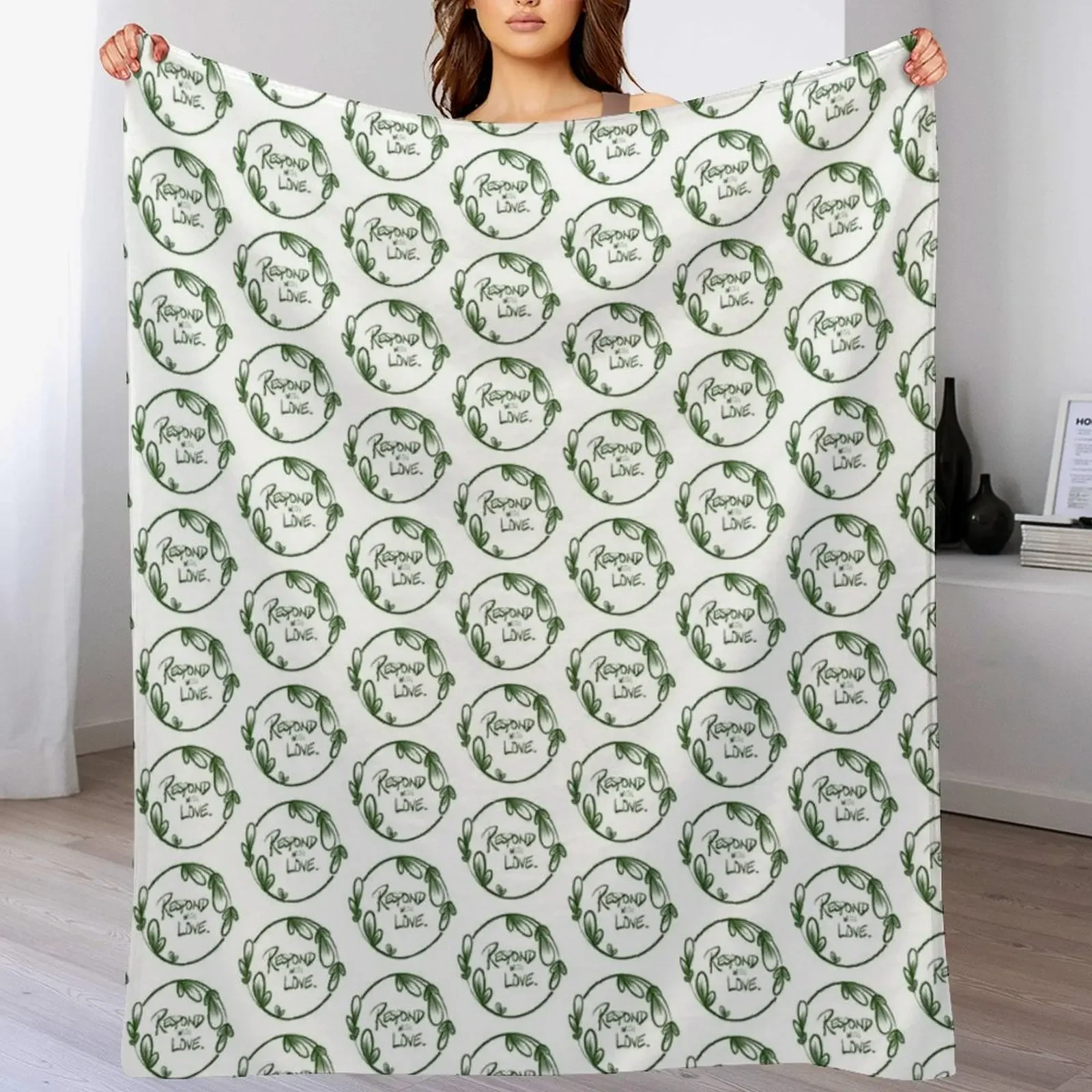 

Respond With Love: Raising Support for Ayesha Rouser Throw Blanket No Pilling Soft Warm Blanket for Bed