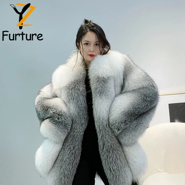本物のキツネの毛皮のコート,カジュアル,高品質,卸売り,キツネ,毛皮  
