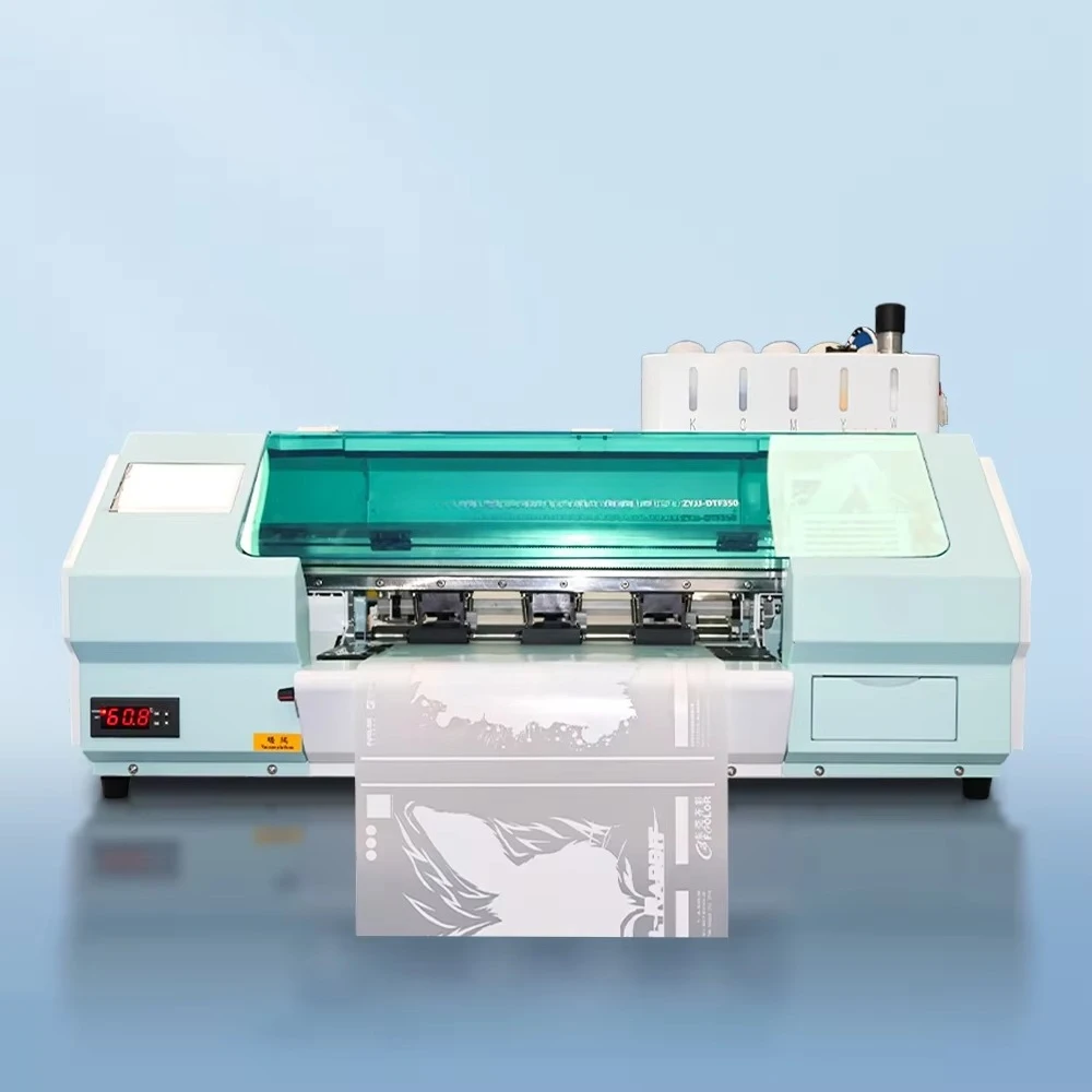 350mm 14 Inches Wide Format Industrial Roll to Roll Label Printer High Speed Continuous Ink Supply System