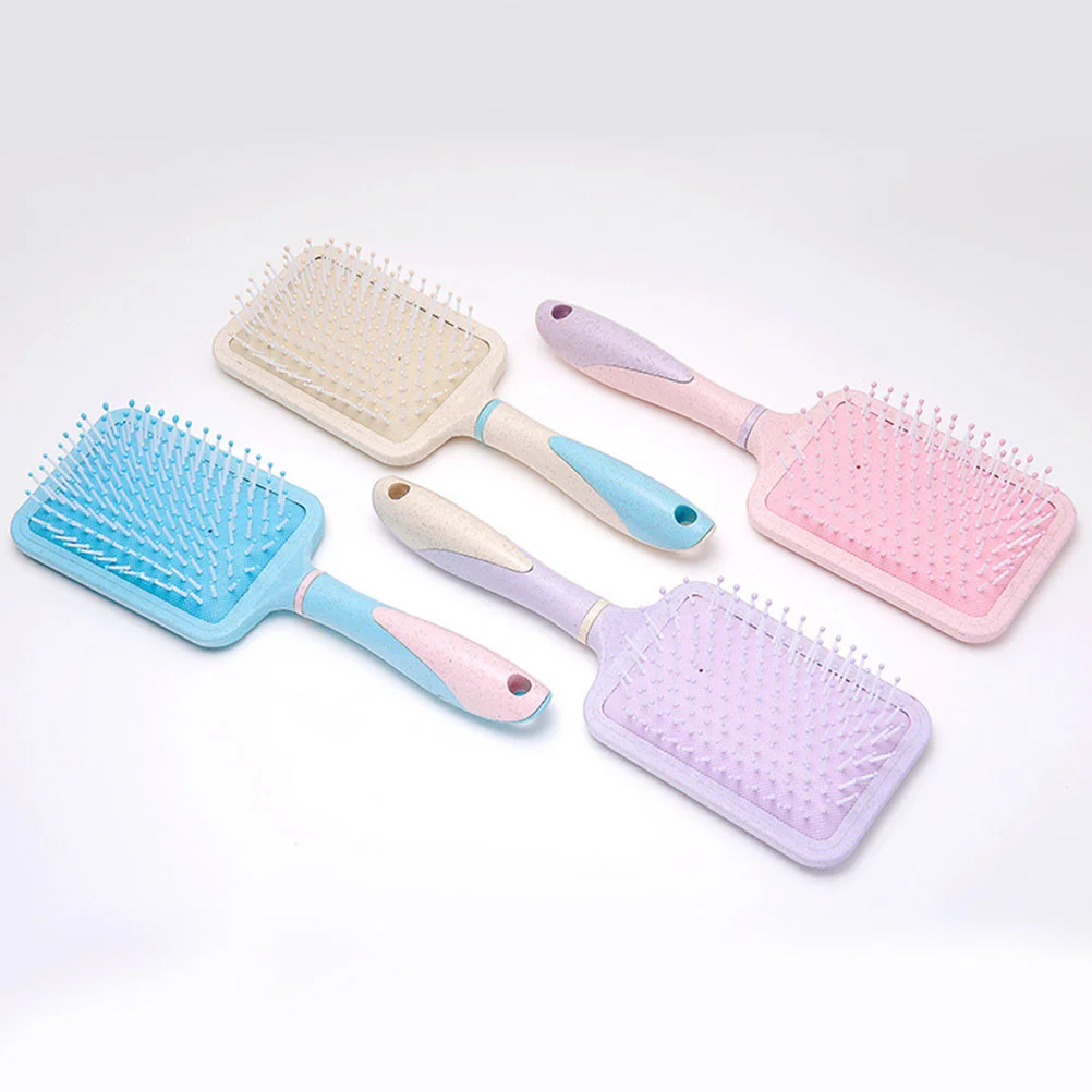 Pettine per cuoio capelluto Piastra per capelli portatile Imbuto Curling Paddle Spazzola riccia Districante