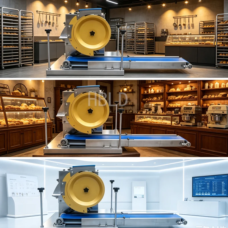 Automatic Dough Dividing Machine for Commercial Use Pizza Bread Segmentation Tool