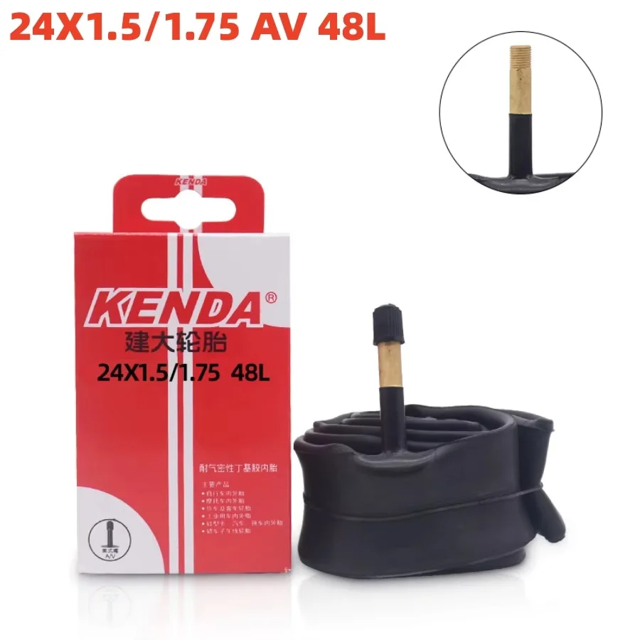 Kenda Fahrradschläuche 24 Zoll Vollgröße Innenschlauch 24X1.0/1.25/1.5/1.75 1.9/2.125 Reifenschlauch aus Butylkautschuk – Detail 3