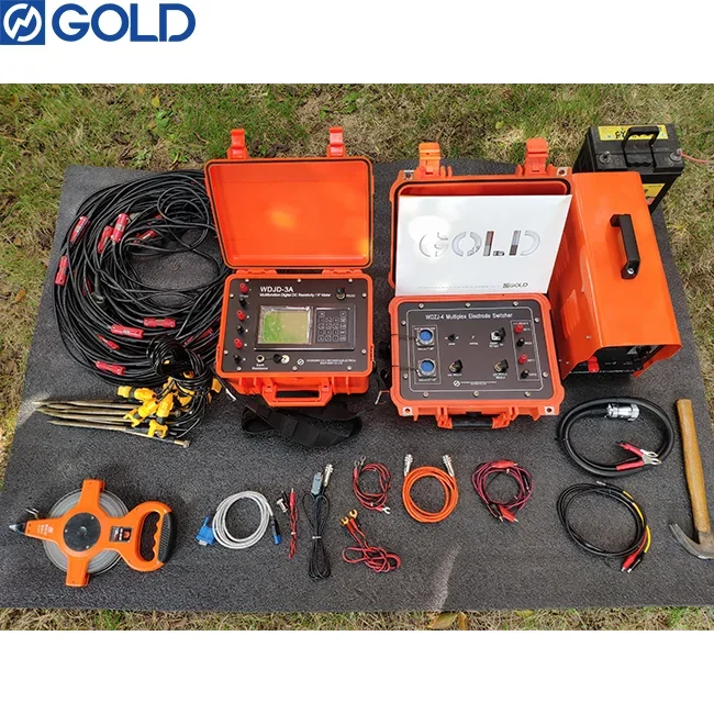 

Gold Testing Machine Electrical Resistance Tester Electric Metallic Minerals Underground Imaging Device