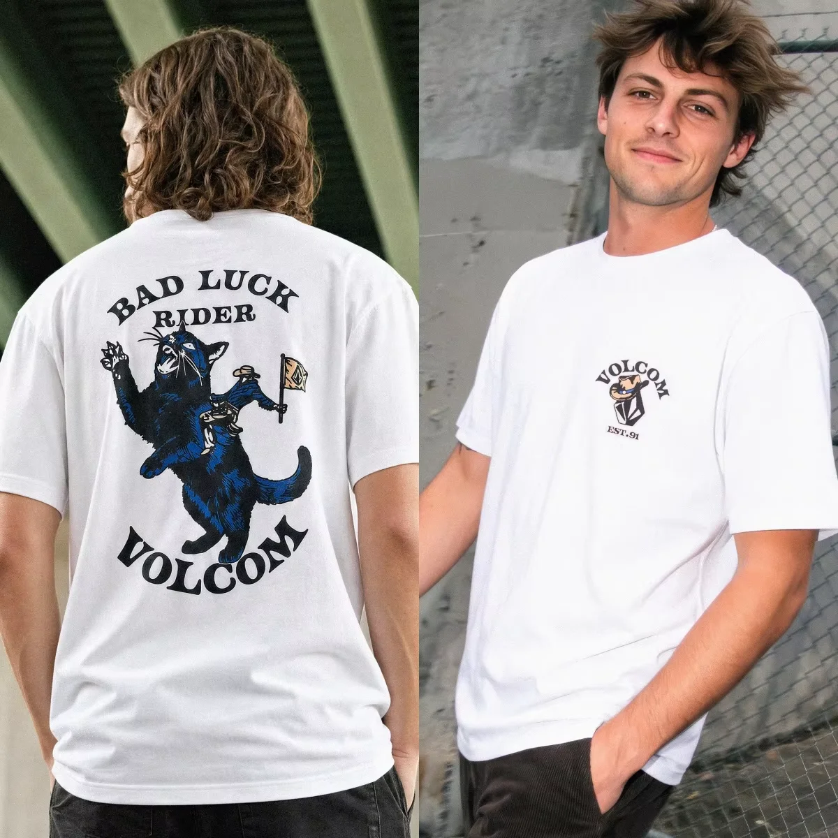 2026 New Extreme Sports Outdoor Graphic T-Shirt Corpo Class Volcom Unisex Casual Streetwear Tee
