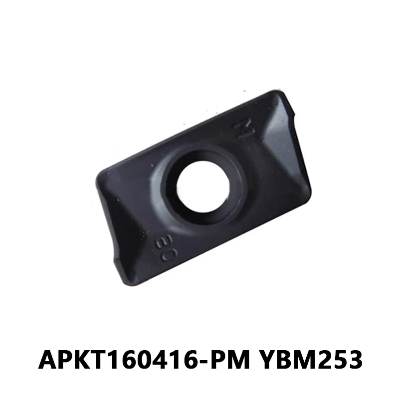 

APKT1604 APKT160416-PM YBM253 APKT 100% оригинальные вставки для фрезерного станка из нержавеющей стали токарный станок с ЧПУ части инструмента