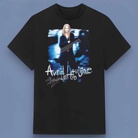 2025 Hot New Avril Lavigne Let Go Album Fashion Trend Graphic Printing Summer Luxury Brand Cotton Men's T-Shirts Short Sleeves