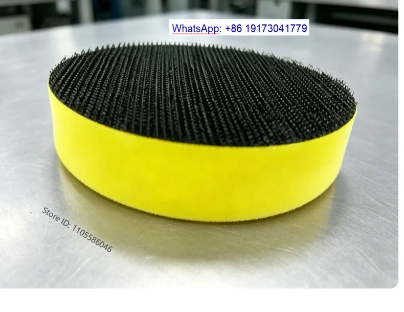 Original 14736 yellow tray with polishing machine 7403 to polish yellow sponge tray/3-inch polishing disc