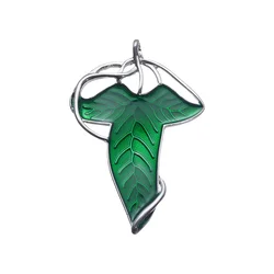 Fantasy Adventure Movies Green Leaf Elven Enamel Pins Custom Movies Peripherals Souvenir Brooch Lapel Badge Jewelry Gift for Fan