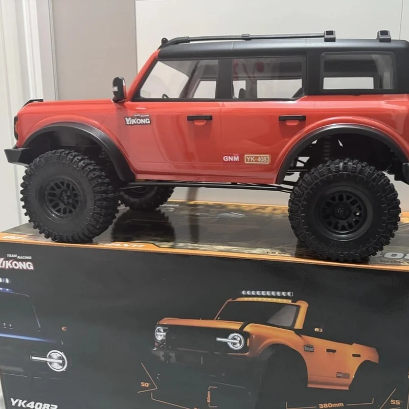 YK4083 coche de Control remoto profesional RC coche de escalada de alta y baja velocidad 1:8 vehículo todoterreno con tracción en las cuatro ruedas modelo 4083