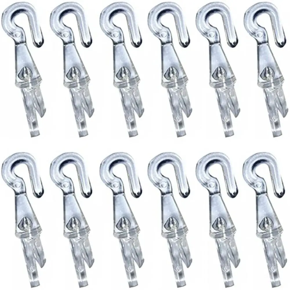 Vertical Blind Clips 2.5inch Valance Clips Clear Plastic Retainer Holder Clip Blind Clips For Horizontal Faux