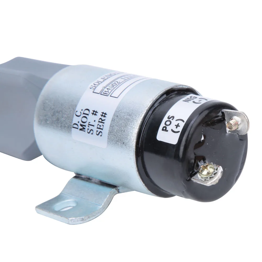 Solenoid Solenoid Valve B4002-1115030 Fuel Shut Off Shutdown Solenoid Valve 12V Excavator Accessories for Fuel Shut Off