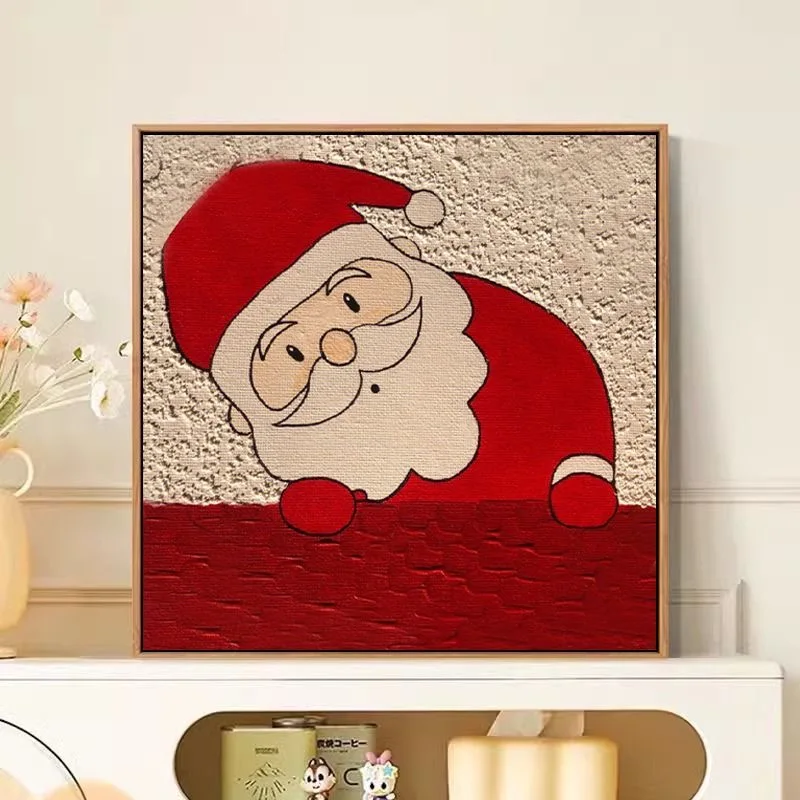 

A-0416 Traditional Santa Oil Canvas