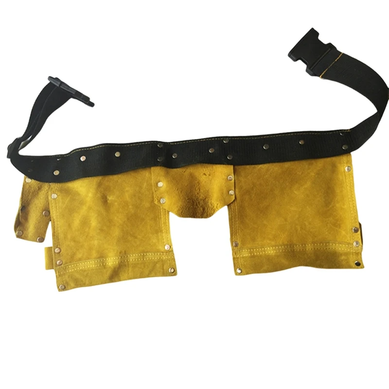 1 pezzo Portable Toolkit marsupio cintura strumento in pelle fibbia a sgancio rapido borsa portaoggetti per attrezzi da costruzione da carpentiere