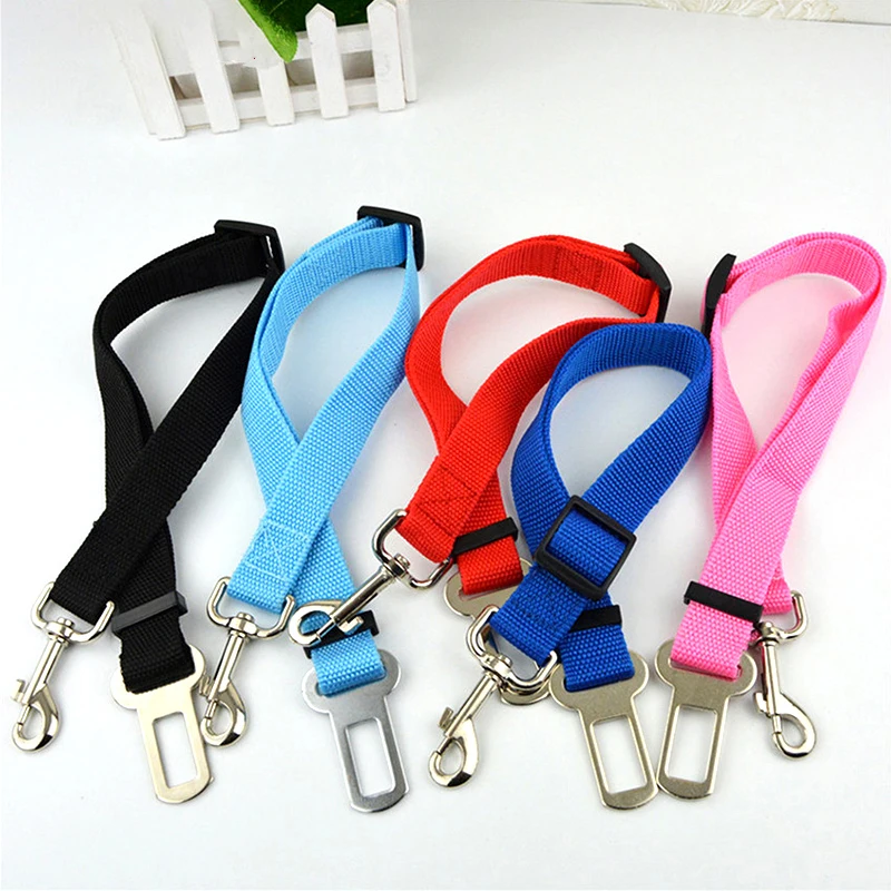 

Adjustable Pet Dog Leash Car Seat Belt Travel Safety Seat Vehicle Puppy Haness Collar Clip For Dog Accessorie Pets Supplies Safe