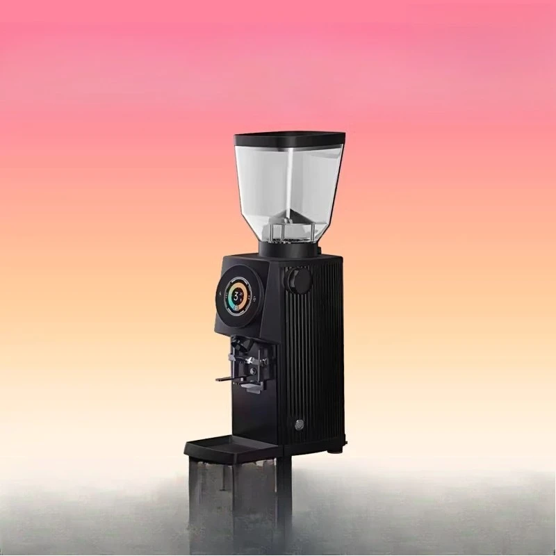 

G83E Bean Grinder Commercial Timed Italian Hand Brew Coffee Bean Grinder 83mm Flat Knife