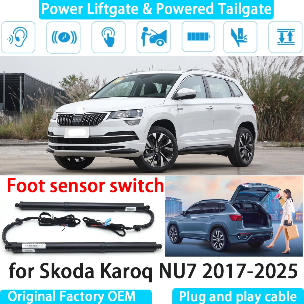 

for Skoda Karoq NU7 2017-2025 Automatic Electric Power Liftgate Powered Tailgate Strut Tail Gate Lift System