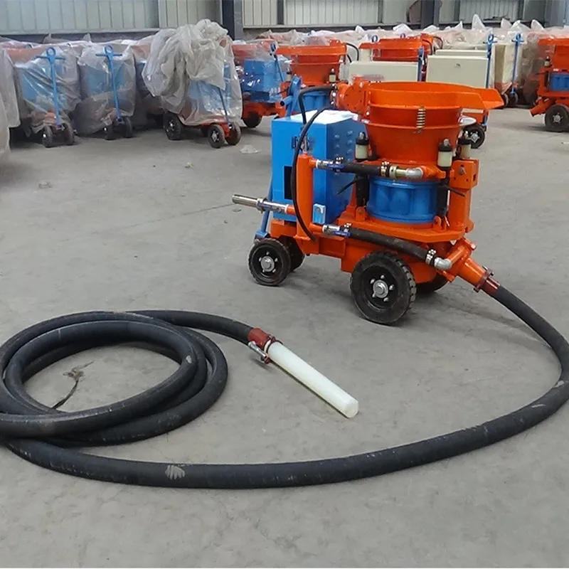 Smart Sensor Shotcrete Machine Automatic Pressure Control Concrete Jet Machine Efficient for Intelligent Building