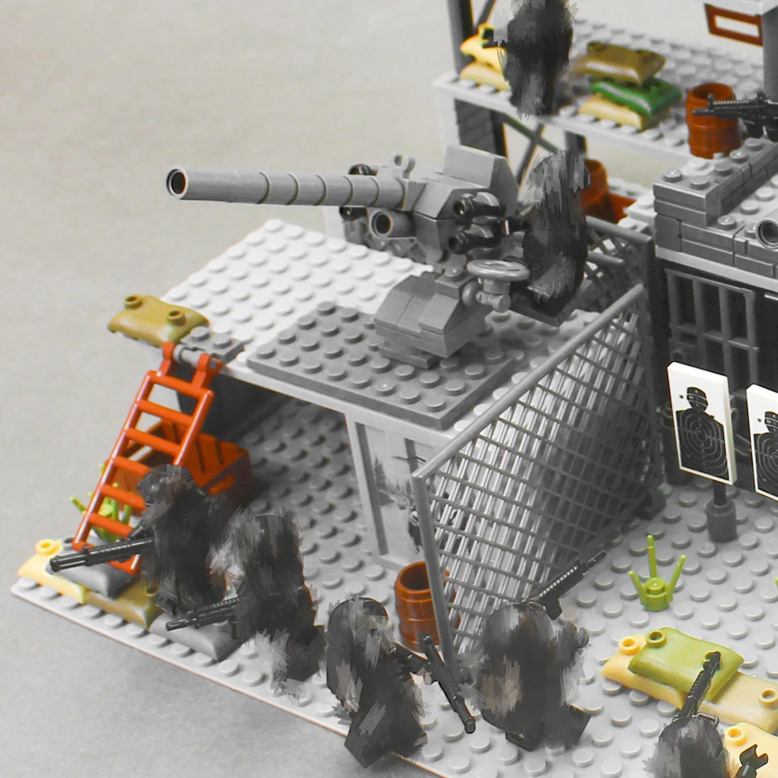 Военная оборонительная база сп – обзор и цена Lego Compatible Military Tank