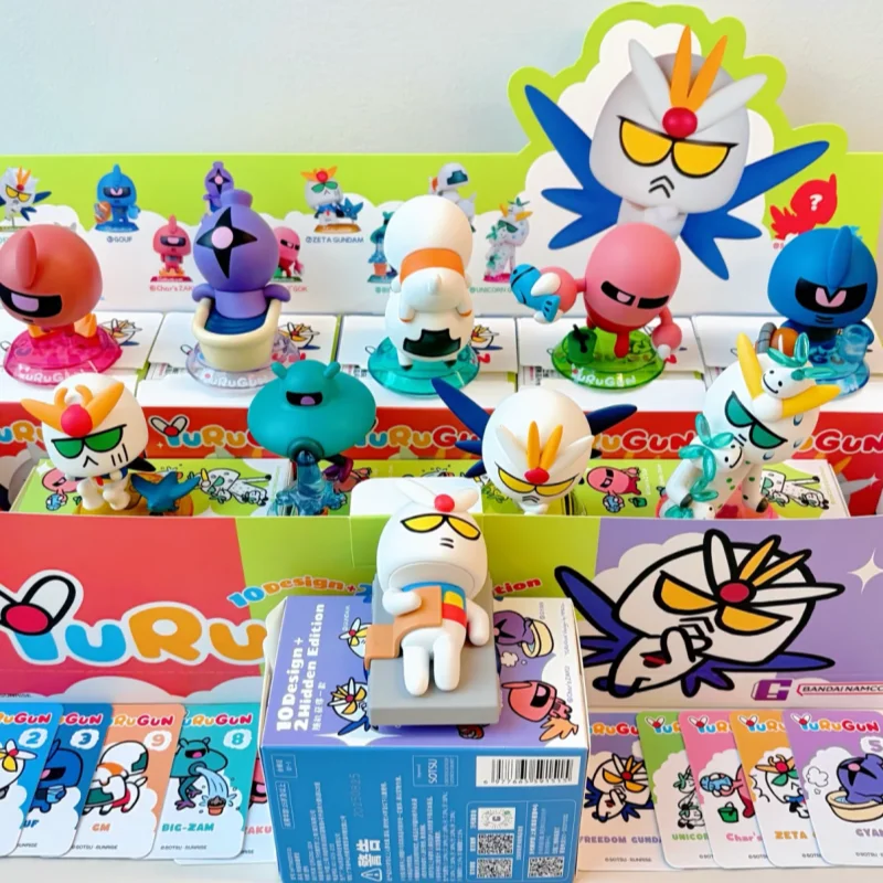 

Bandai QMSV Gundam YuRuGun Series Blind Box Figurine Model Second Batch with Unicorn Zaku Designs Q-cute Collectible Toy