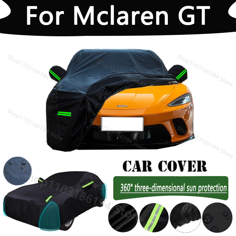 For Mclaren GT  Outdoor Protection Full Car Cover Snow Covers Rainwater Sunshine Dustproof Scratches Car Cover