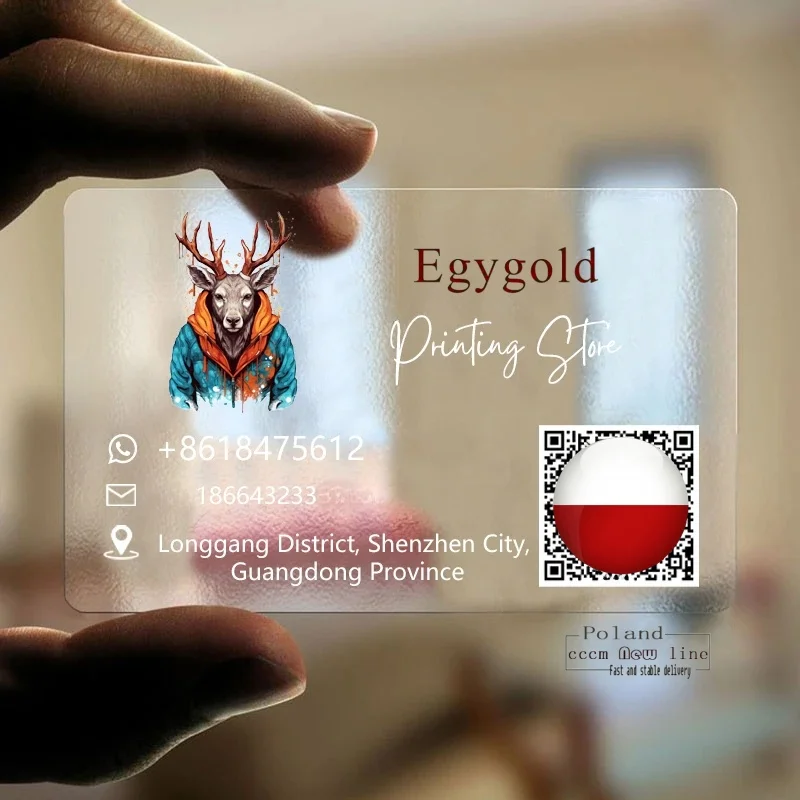 New line cccan Poland 7 EGY hot selling Netherlands Sweden Switzerland customized business cards fast and stable delivery EU