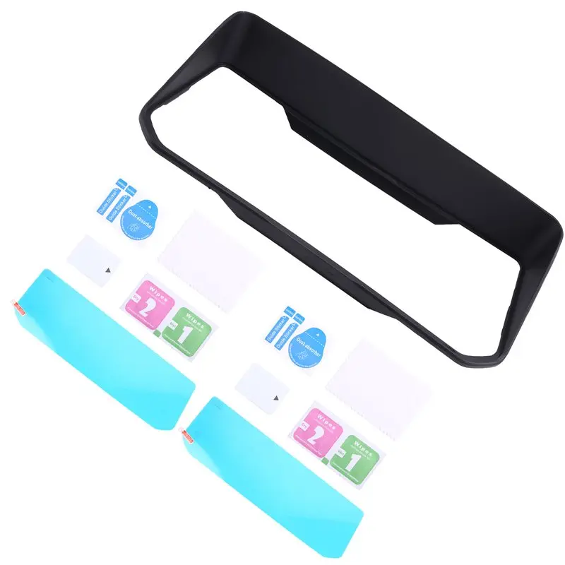 Motorcycle Sun Visor Cover Instrument Guard Frame With Meter Film For BMW R1250RT K 1600 B 1600 GT GTL