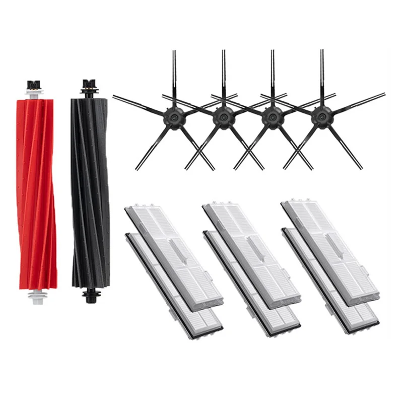 EAS-Nuovo Rullo Spazzola Principale Filtro Hepa Spazzola Laterale Parti di Ricambio Accessori Per Roborock S8 S8 PLUS S8 + S8 Pro Ultra