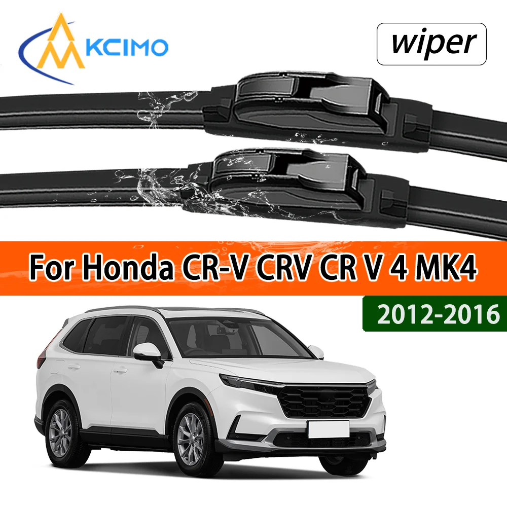 Ganzjährig leise Frontwischerblätter für Honda CR-V CRV CRV4 MK4 2012–2016. Klare Sichtgarantie, langanhaltende Leistung
